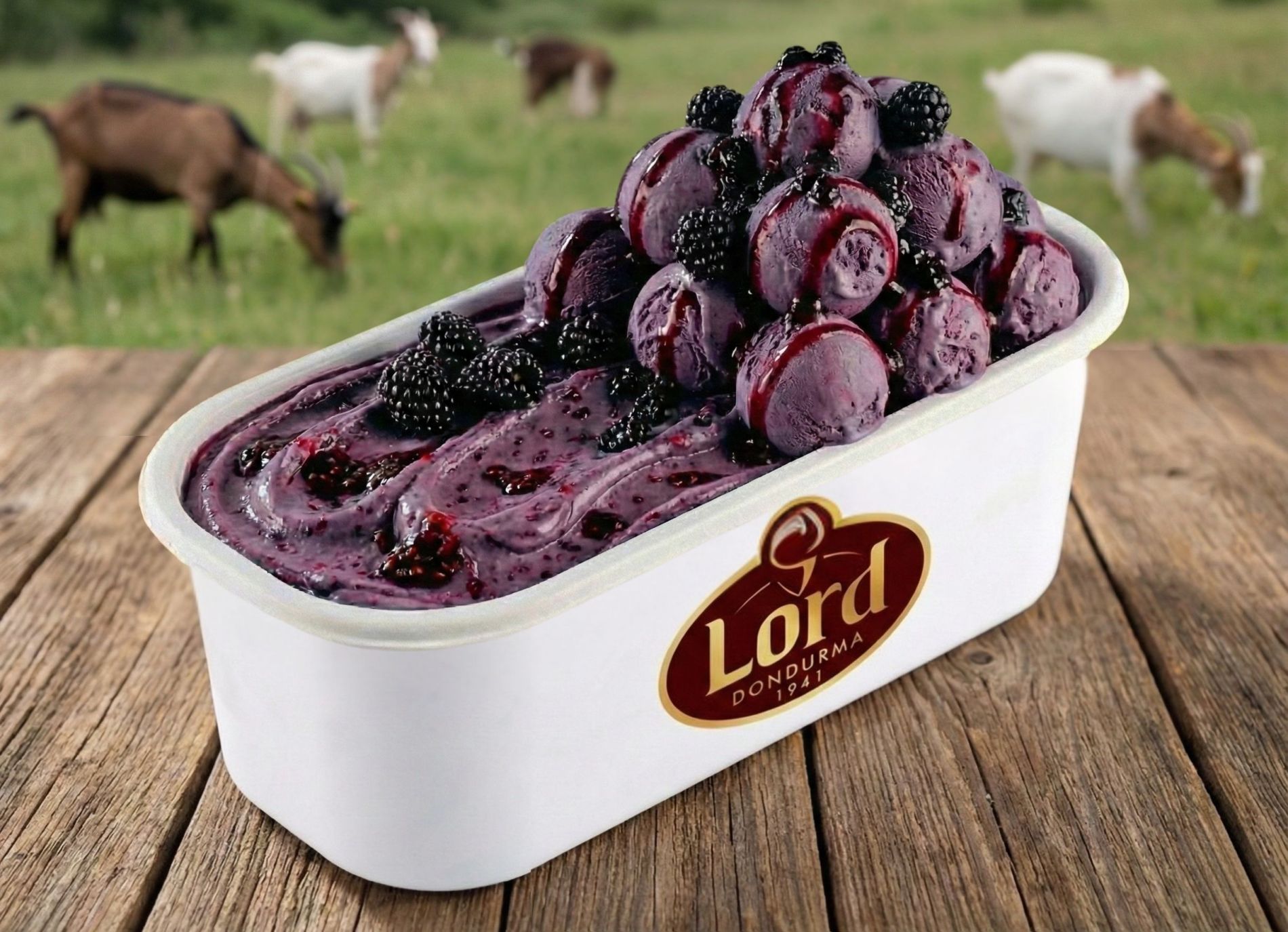 Böğürtlenli Reyon Dondurma