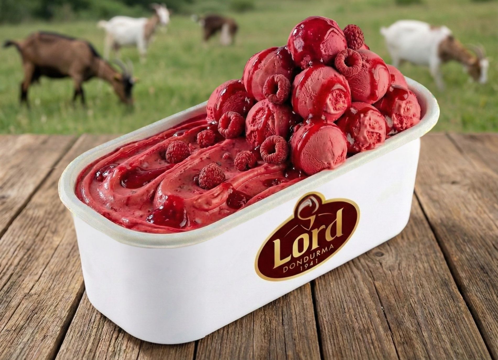 Frambuazlı Reyon Dondurma