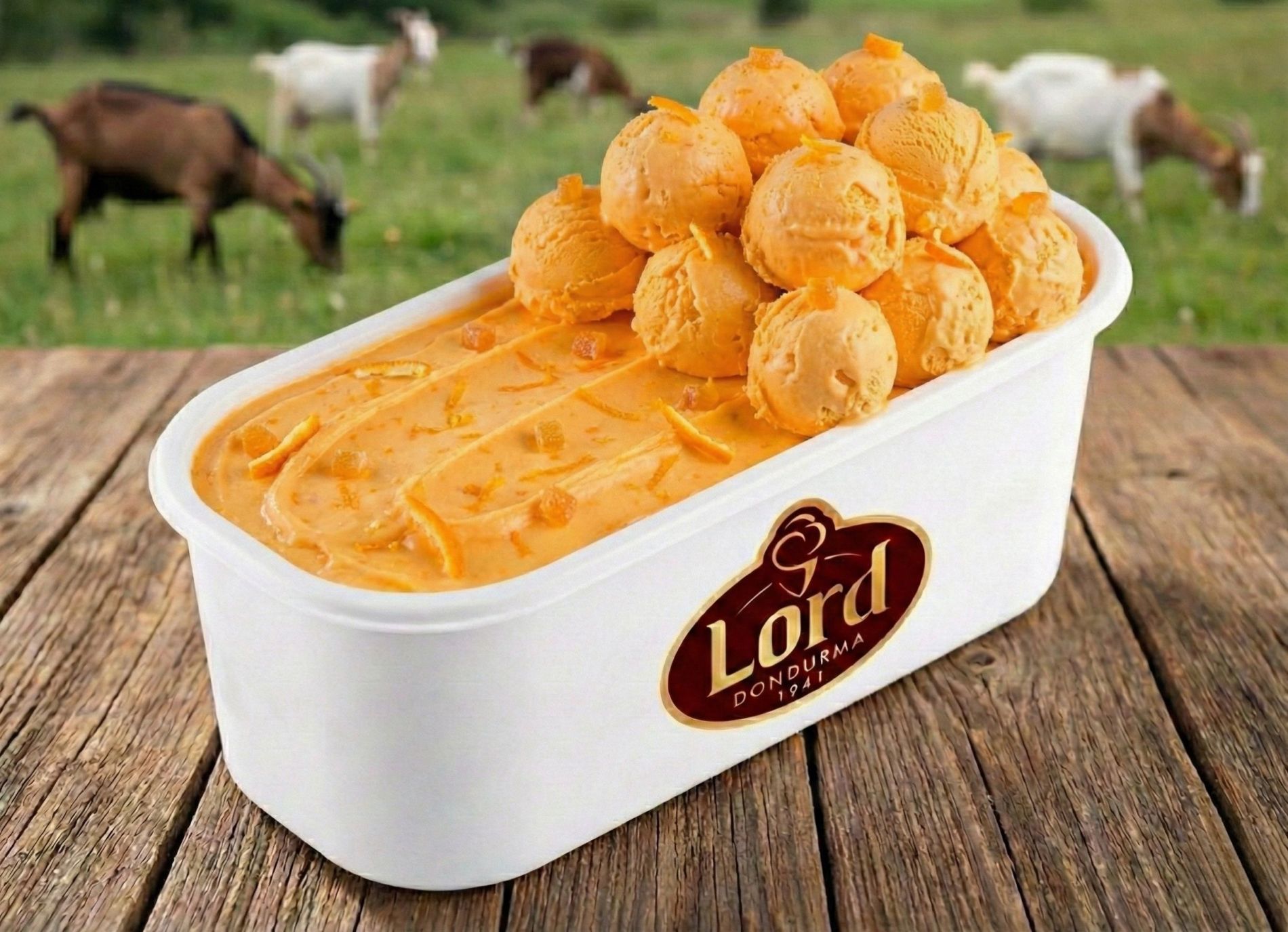 Portakallı Reyon Dondurma